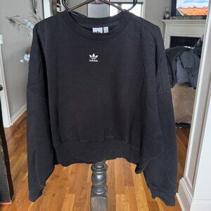 Women's Medium Black Adidas Crewneck